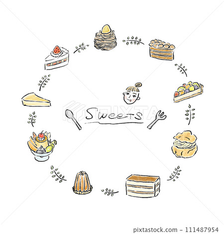 Sweets set 111487954