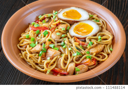 Chicken Ramen Noodles 111488114