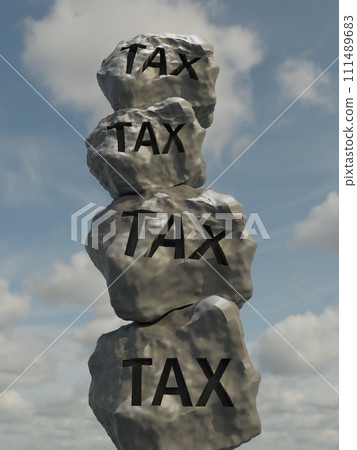 Image of tax increase 111489683