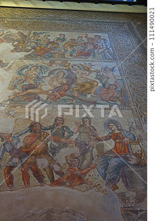 Mosaic in Paphos, Cyprus 111490021