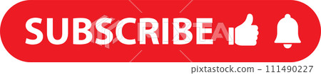 Channel registration button mark Channel registration button mark 111490227