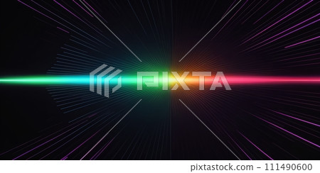 霓虹燈、光、光線、圖形素材、桌布、曲線、多彩、生成ai 霓虹燈、光、光線、圖形素材、桌布、曲線、多彩、生成ai 111490600