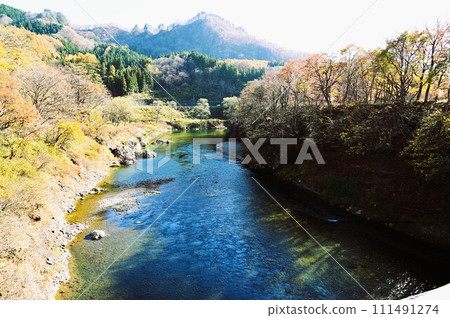 湯田溫泉峽的秋天 111491274