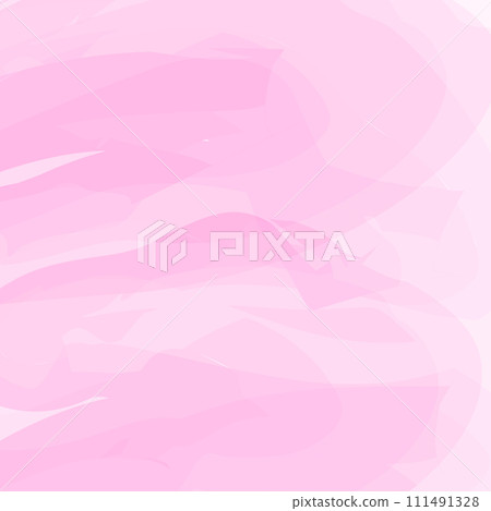 Watercolor background texture of abstract translucent spots in trendy soft pink. Backdrop concept 111491328