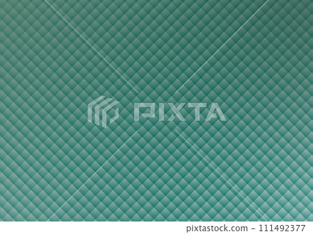 Geometric green square pattern soft presentation background 111492377