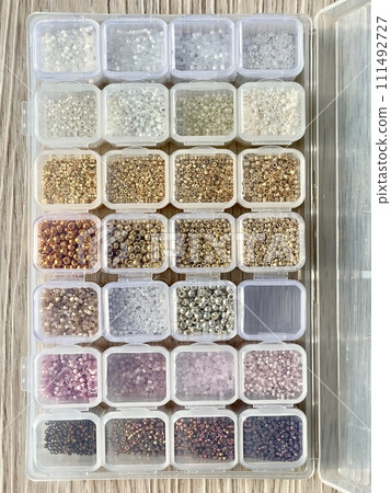 the box of craft beads in case the box of craft beads in case 111492727