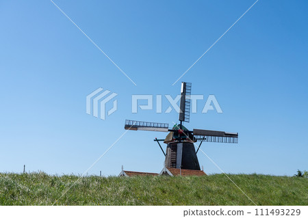 An Windmill in the morning 111493229