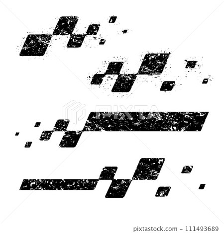 Sport checkered design lines 111493689