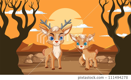 Sunset Friends in the Wilderness Sunset Friends in the Wilderness 111494278