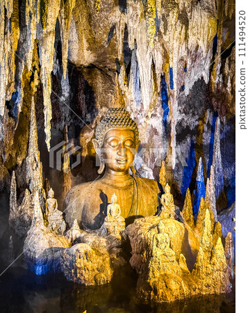 Cave of art at white temple, Chiang Rai, Thailand Cave of art at white temple, Chiang Rai, Thailand 111494520