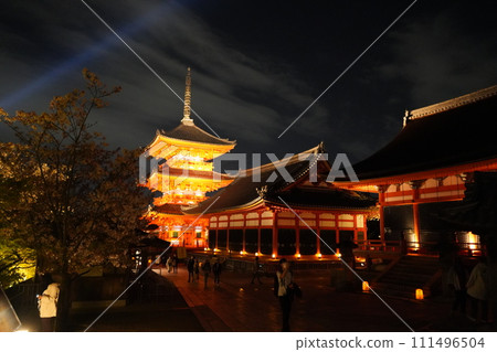 清水寺燈火通明 清水寺燈火通明 111496504