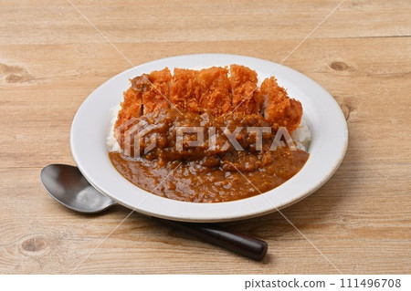 Cutlet curry. Curry rice, pork cutlet. curry, curry. 111496708