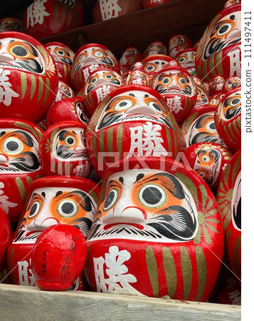 這是在兵庫縣寶塚市勝王寺拍攝的達摩如來像。 111497411