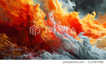 Abstract colorful background design 111497486