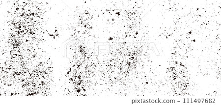 Subtle grain texture with vintage dots and specks. Vector illustration 111497682