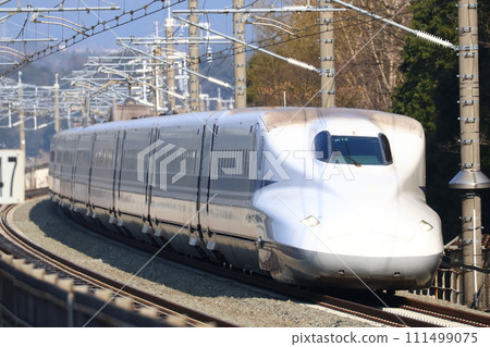 東海道新幹線和山陽新幹線3的N700系列“Nozomi，Hikari，Kodama” 111499075