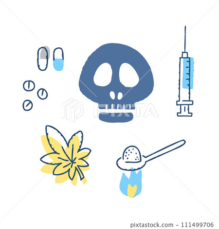 Image of dangerous drugs/illegal drugs Image of dangerous drugs/illegal drugs 111499706