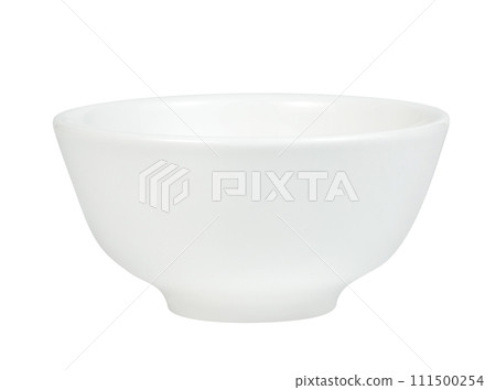 white bowl isolated white bowl isolated 111500254