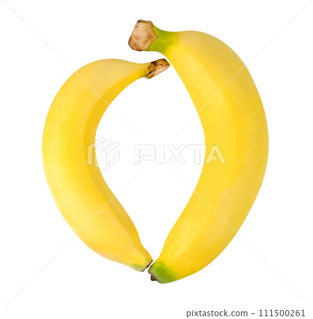 ripe banana isolated ripe banana isolated 111500261
