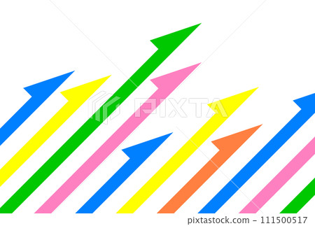 Illustration of an increasing arrow extending toward the upper right Illustration of an increasing arrow extending toward the upper right 111500517