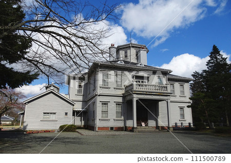 福島縣/天國閣 [國家指定重要文化財產] 白色西式建築 111500789