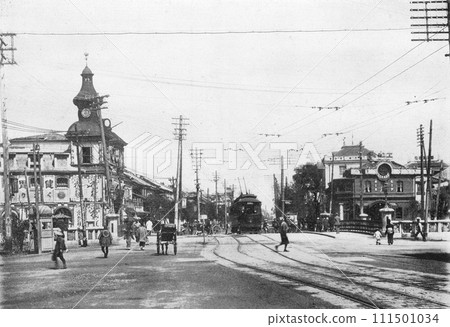 Shinbashi, Tokyo in the Meiji era 111501034