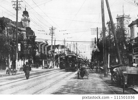 明治時代的東京銀座 111501036