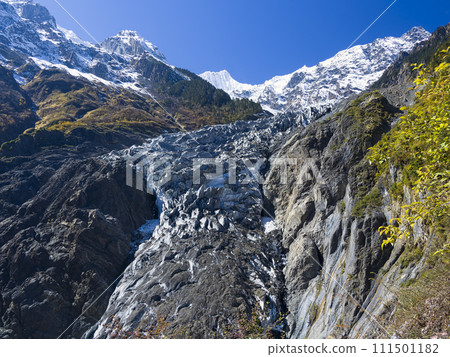 Mingyong glacier and Meili Snow Mountain, Deqin County, Yunnan Province, China 111501182