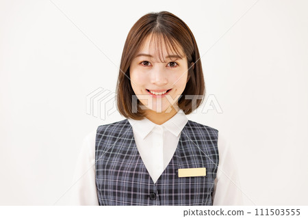 Young woman business 20s uniform 111503555