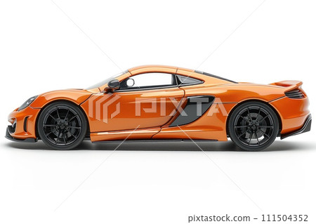 sports car on a white background 111504352