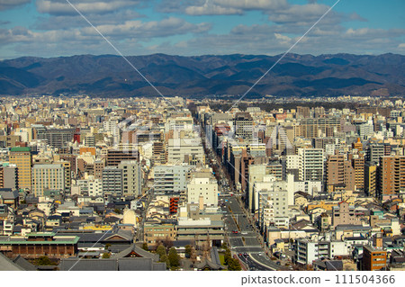 [Kyoto Scenery] Spectacular views in all directions from Kyoto Tower 111504366