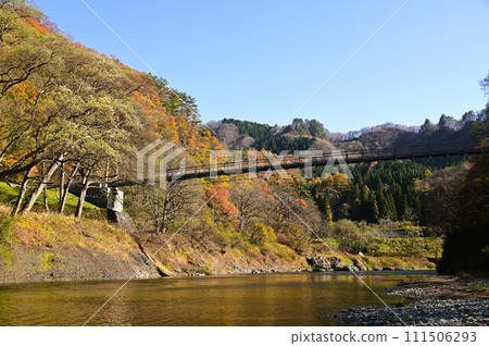 湯田溫泉峽奧羅斯吊橋 湯田溫泉峽奧羅斯吊橋 111506293