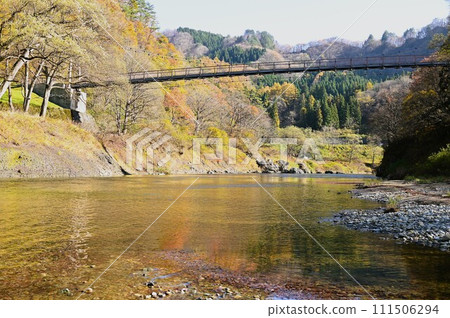 湯田溫泉峽奧羅斯吊橋 湯田溫泉峽奧羅斯吊橋 111506294