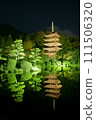 Rurikoji Temple National Treasure Light-up Night View 111506320