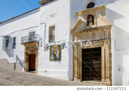 Streets of Arcos de la frontera, pueblos blancos region, Andalusia, Spain, Europe Streets of Arcos de la frontera, pueblos blancos region, Andalusia, Spain, Europe 111507213