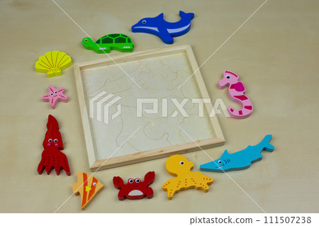 Wooden puzzle for sorting 111507238