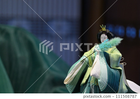 Brightly decorated Hina dolls Doll's Festival March Brightly decorated Hina dolls Doll's Festival March 111508787