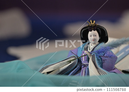 Brightly decorated Hina dolls Doll's Festival March Brightly decorated Hina dolls Doll's Festival March 111508788