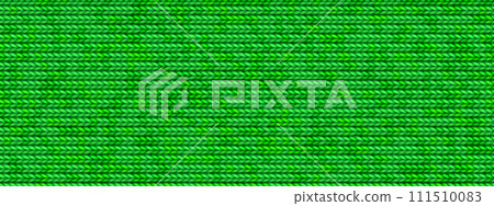 Top view on horizontal brides of green tricot seamless pattern Top view on horizontal brides of green tricot seamless pattern 111510083