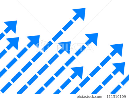 Illustration of an increasing arrow extending toward the upper right Illustration of an increasing arrow extending toward the upper right 111510109