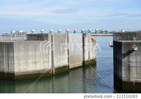 三重縣桑名市七里之鄉遺址的水門 111510265