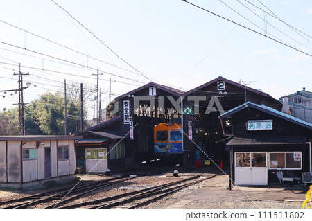 Josho Electric Railway Josho Line Ogo Train Depot, a Registered Tangible Cultural Property Josho Electric Railway Josho Line Ogo Train Depot, a Registered Tangible Cultural Property 111511802