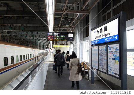 北陸新幹線絲魚川月台 111511858