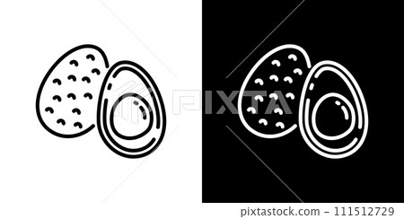 winter vegetable avocado icon 111512729