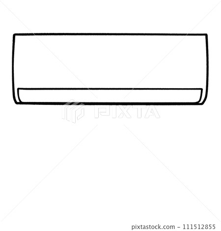 Illustration of air conditioner Illustration of air conditioner 111512855