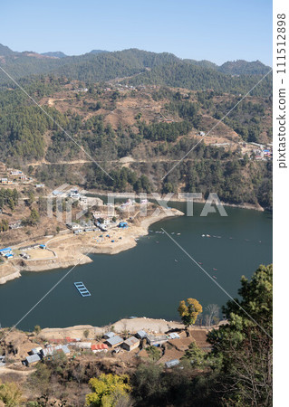 High Angle view of Kulekhani Lake 111512898