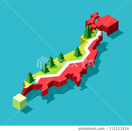 Japan maps 3D Japan maps 3D 111513324