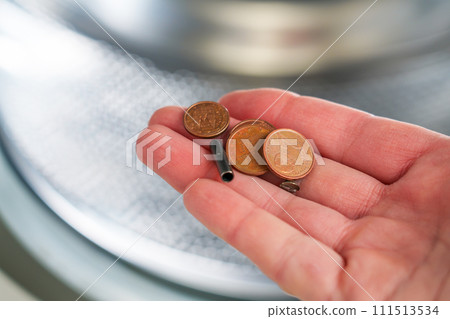Things found in the washing machine after opening - coins, screw, piece of metal. Cause of home device failure Things found in the washing machine after opening - coins, screw, piece of metal. Cause of home device failure 111513534
