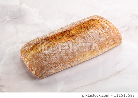 Italian ciabatta bread fresh and crust Italian ciabatta bread fresh and crust 111513582