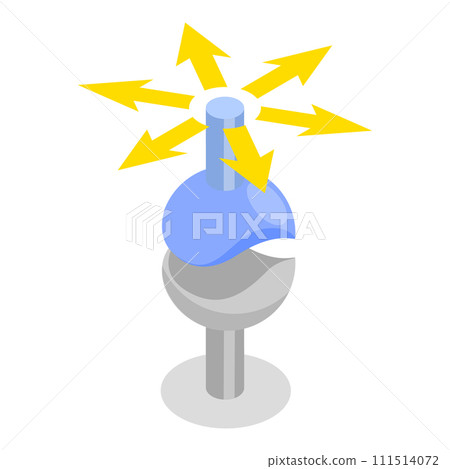 3D Isometric Flat Vector Illustration of Types Of Synovial Joints. Item 1 3D Isometric Flat Vector Illustration of Types Of Synovial Joints. Item 1 111514072